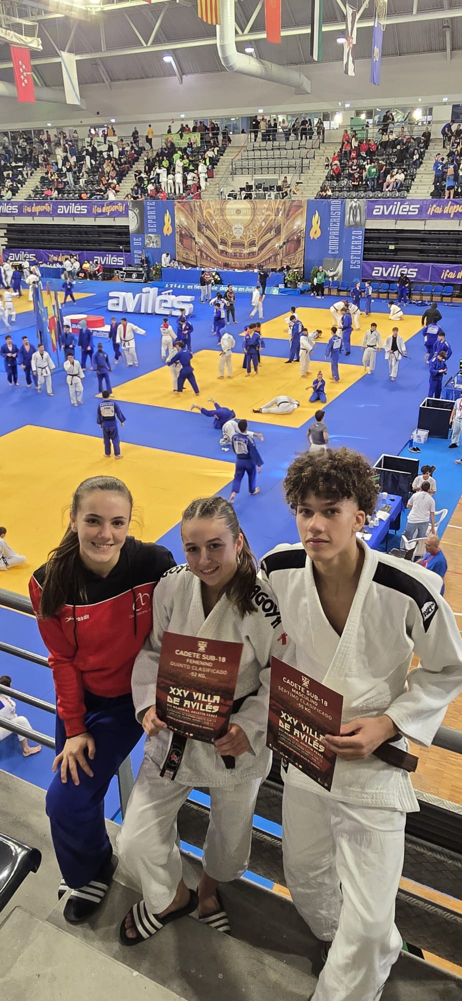 RESULTADOS SUPERCOPA DE ESPAÑA DE JUDO INFANTIL Y CADETE DE AVILES. 25-10-25